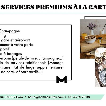 Hamac Suites - Studio Bertholey Oullins - 2People Exteriör bild